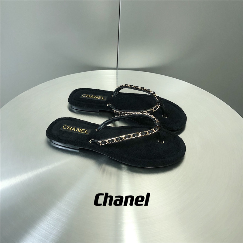 Best Replica chanel chain flip flops - Colareps