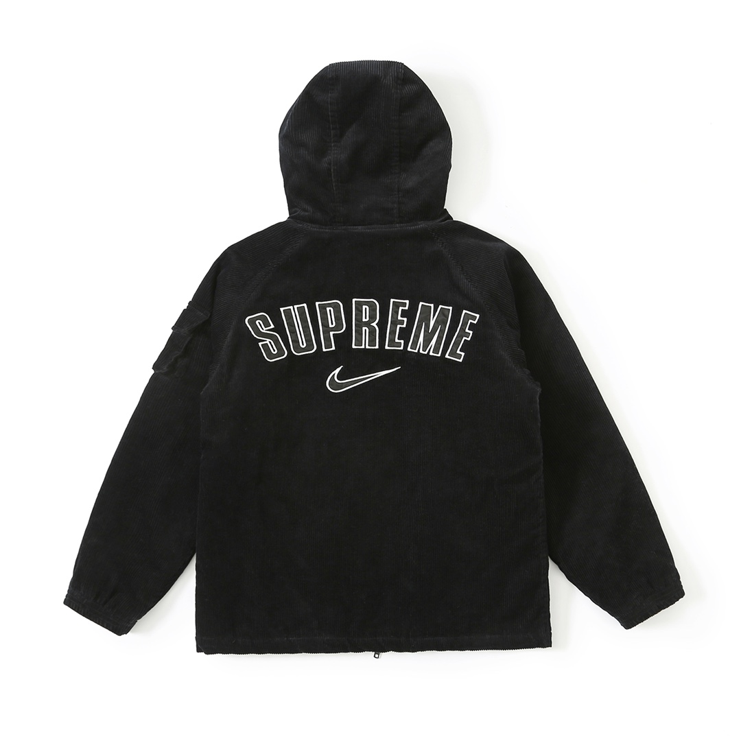 Best Replica SUPREME x NIKE 22FW ARC CORDUROY HOODED JACKET - Colareps