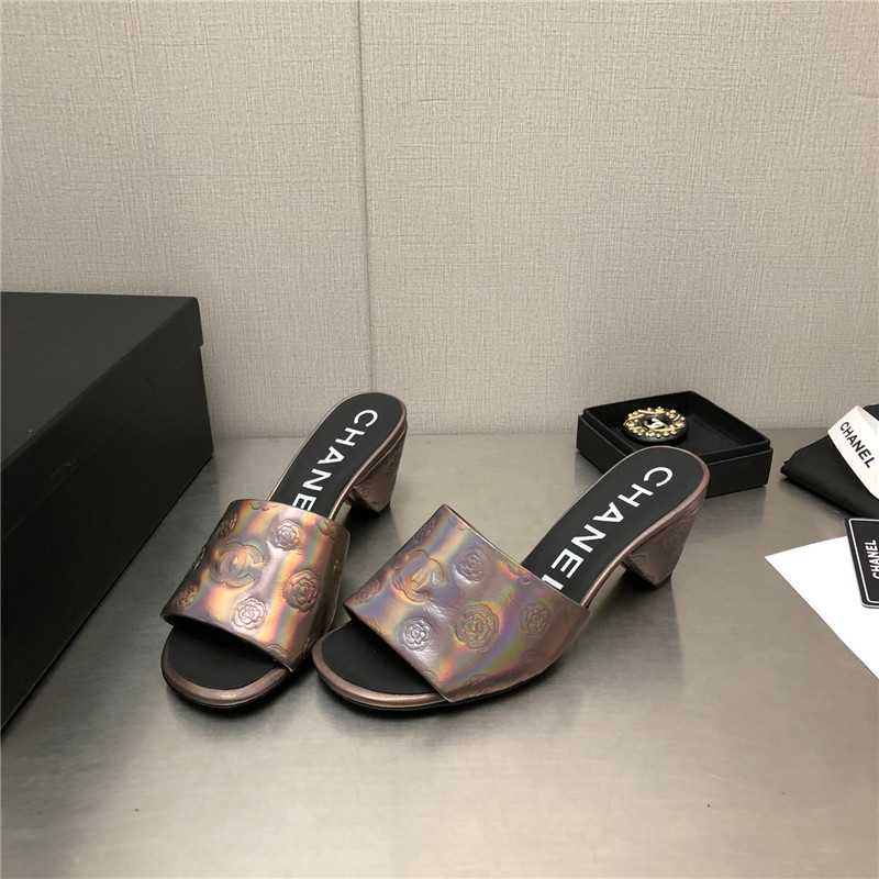 Best Replica Chanel C buckle slippers classic pearl slippers - Colareps