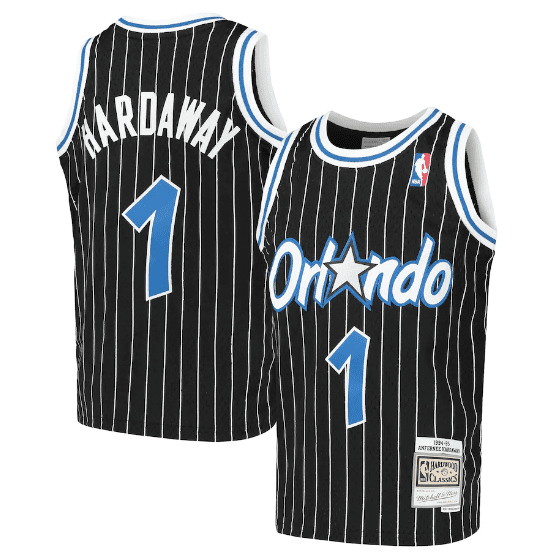Best Replica PENNY HARDAWAY ORLANDO MAGIC THROWBACK JERSEY (HEAT APPLIED) - Colareps