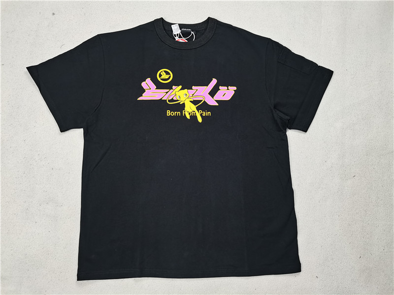 Best Replica 1:1 quality version Sicko.1993 Joy x Pain Mew tee black white - Colareps