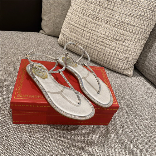 Best Replica rene caovilla flat sandals - Colareps