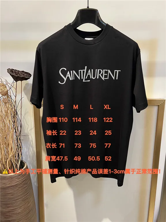 Best Replica 2022fw Saint Laurent T Shirt - Colareps