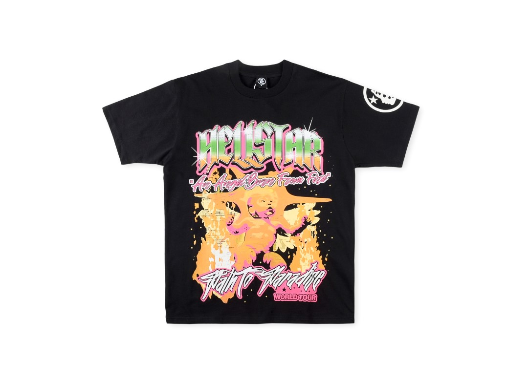 Best Replica 1:1 quality version Fire Kids World Tour printed  tee - Colareps