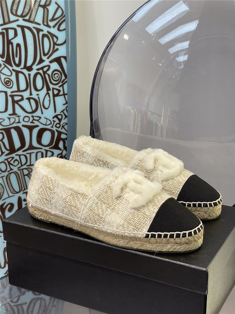 Best Replica chanel fur fisherman shoes - Colareps