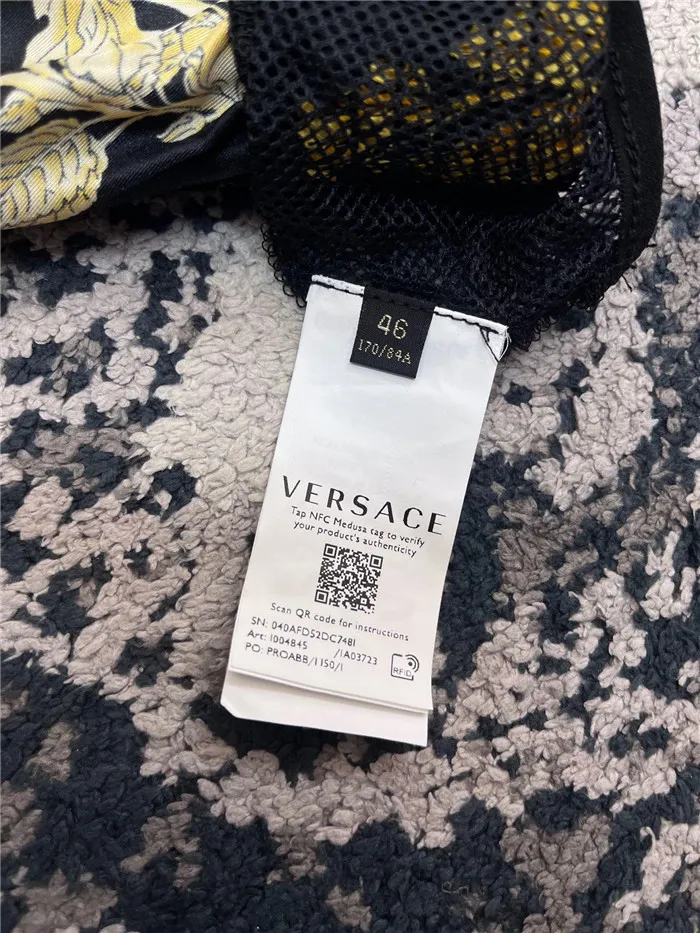 Best Replica 2023ss Versace Pure Silk Shorts - Colareps