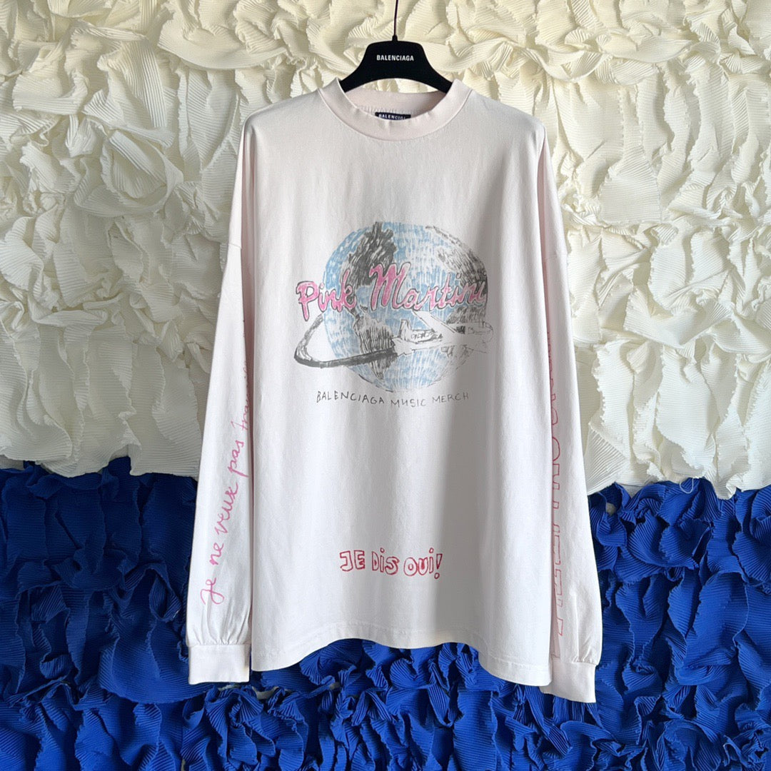 Best Replica Balenciaga Long Sleeve Shirt - Colareps