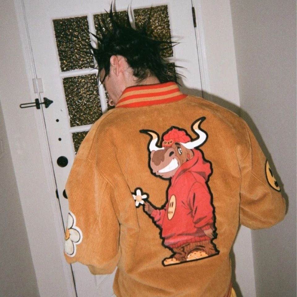 Best Replica Drew House Corduroy Jacket Baseball Cardigan Sweatshirt - Colareps