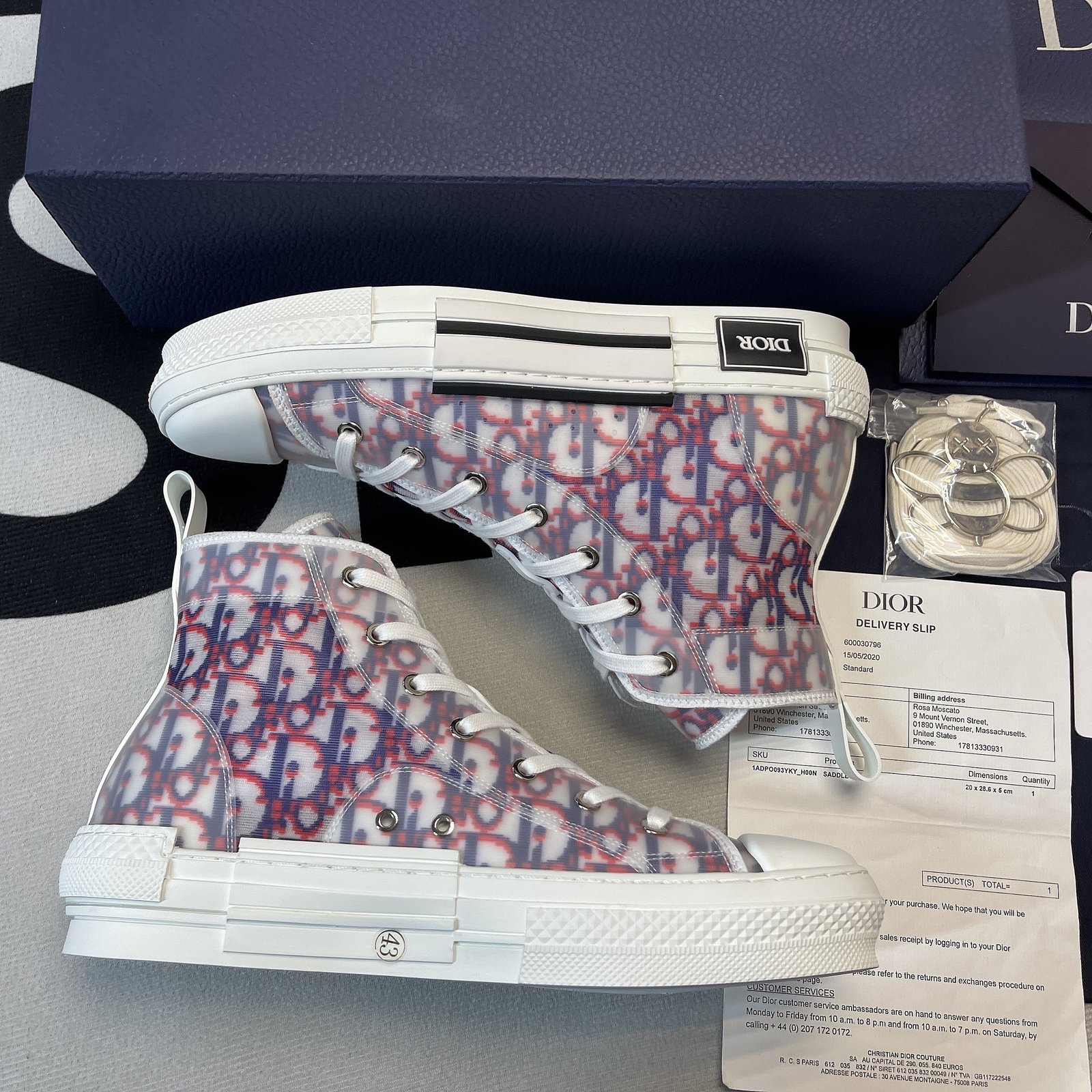 Best Replica Converse Dupes Dior B23 High Top Sneaker 28 - Colareps