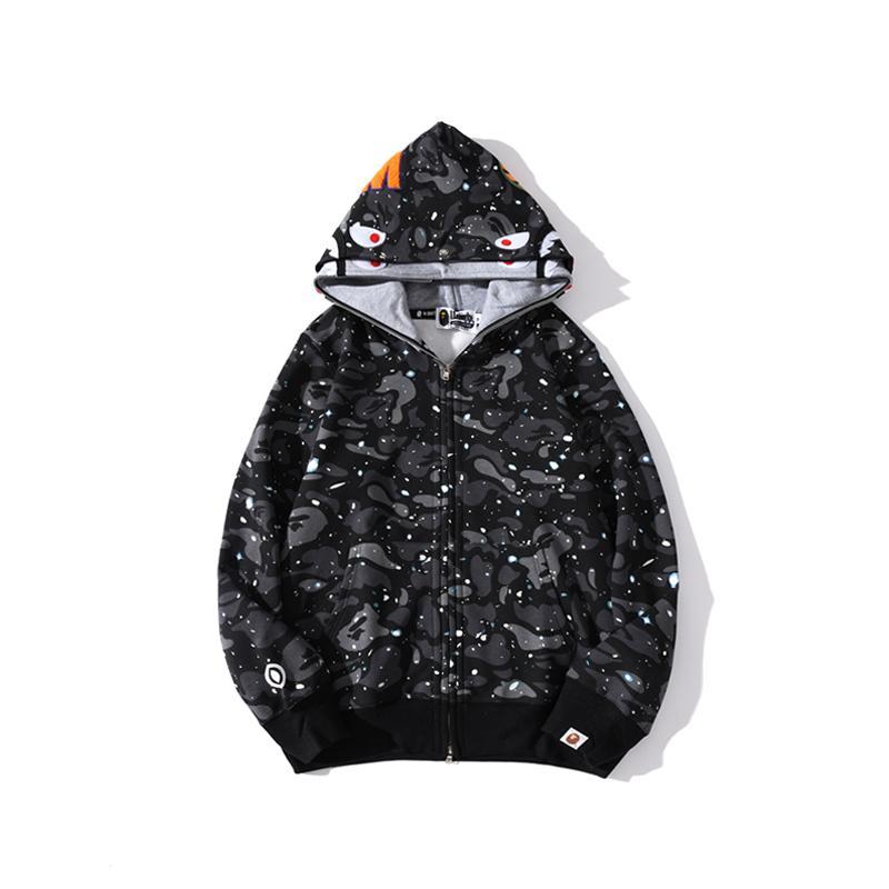 Best Replica Bape Full Zip Shark Hoodie - Colareps