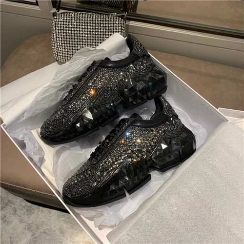 Best Replica Jimmy choo crystal sneakers - Colareps