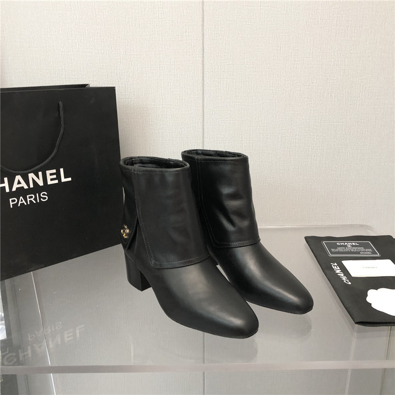 Best Replica chanel new short ankle boots - Colareps