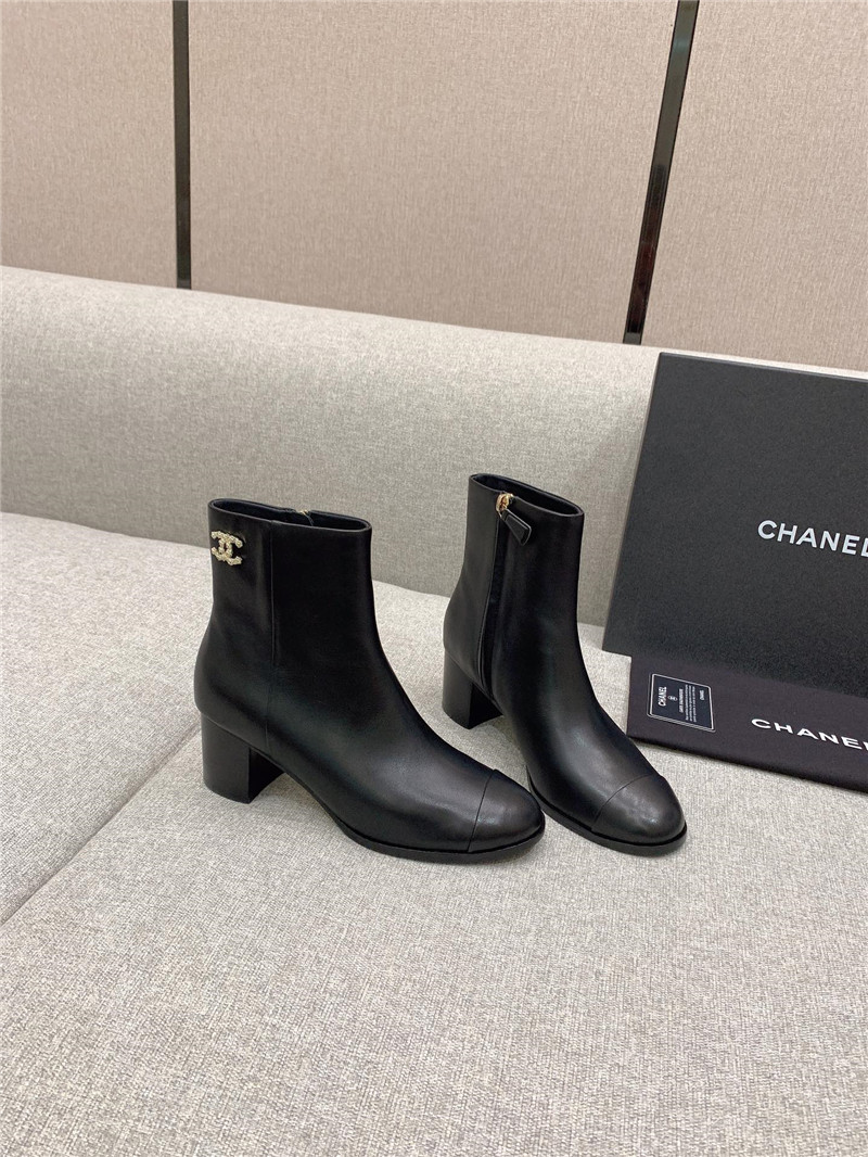Best Replica chanel new short ankle boots - Colareps