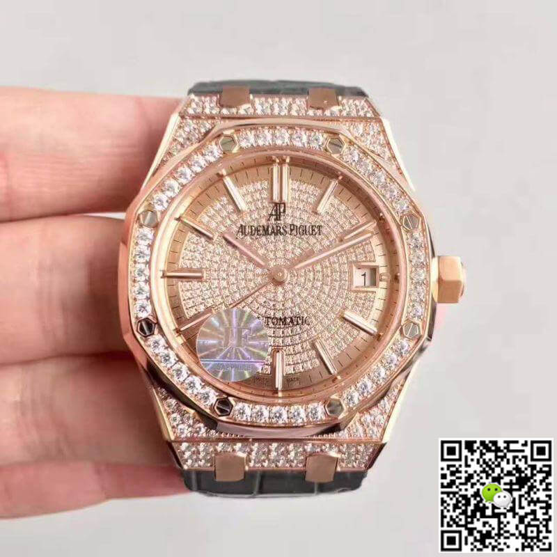 Best Replica Audemars Piguet Replica 15402OR.ZZ.D003CR.01 JF Factory 1:1 Best Edition Swiss ETA3120 - Colareps