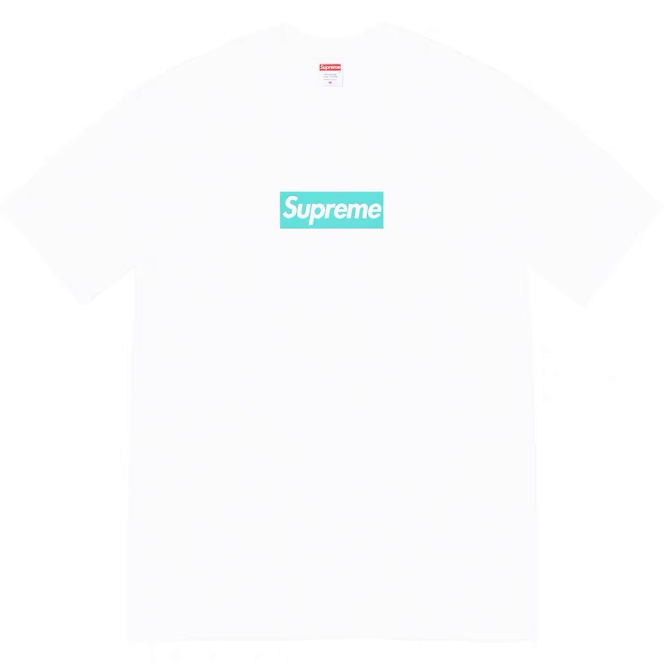Best Replica SUPREME x TIFFANY 21FW BOX LOGO TEE - Colareps