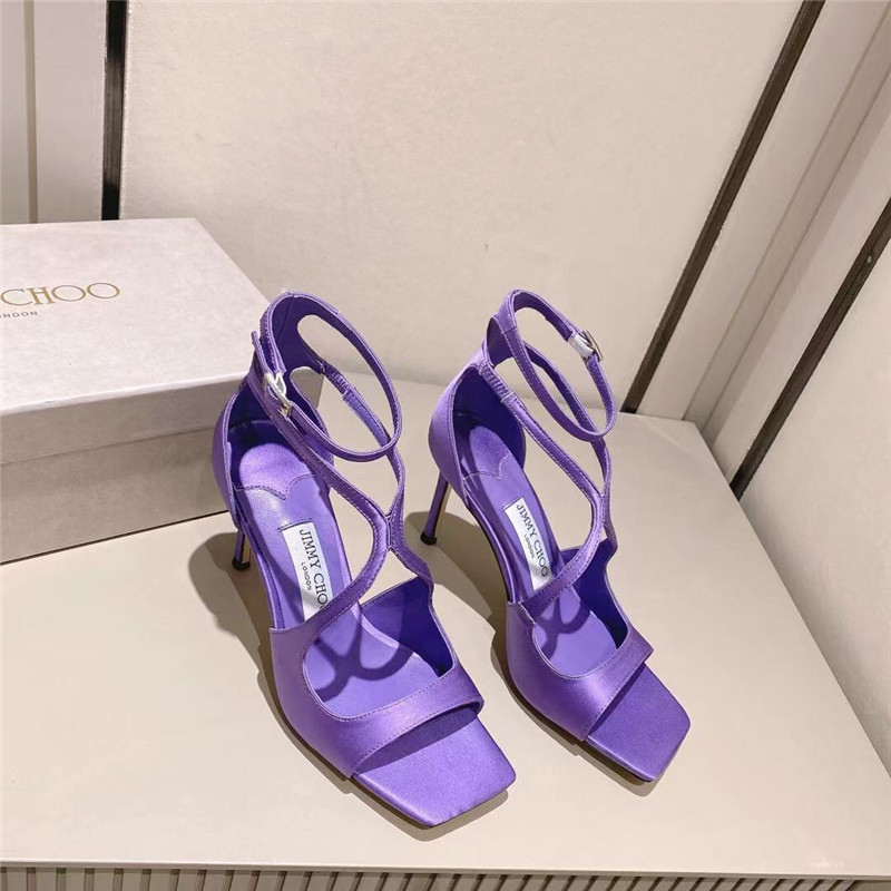 Best Replica Jimmy Choo Paris window custom high-heeled sandals - Colareps