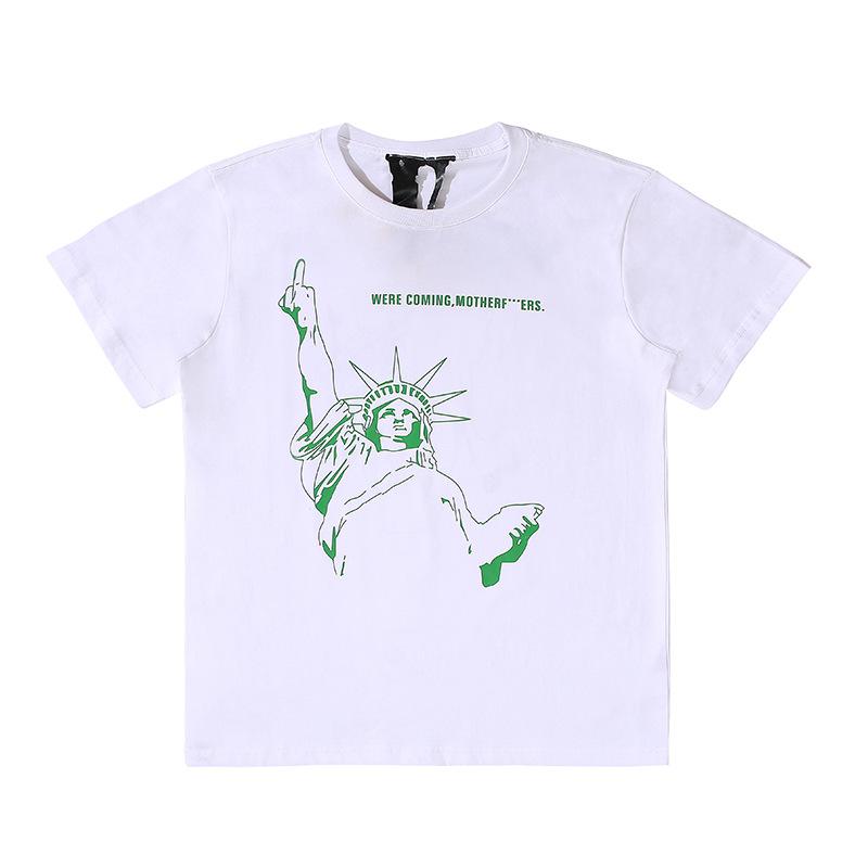 Best Replica Vlone NYC Pop Up Statue Of Liberty Were Coming Tee - Colareps