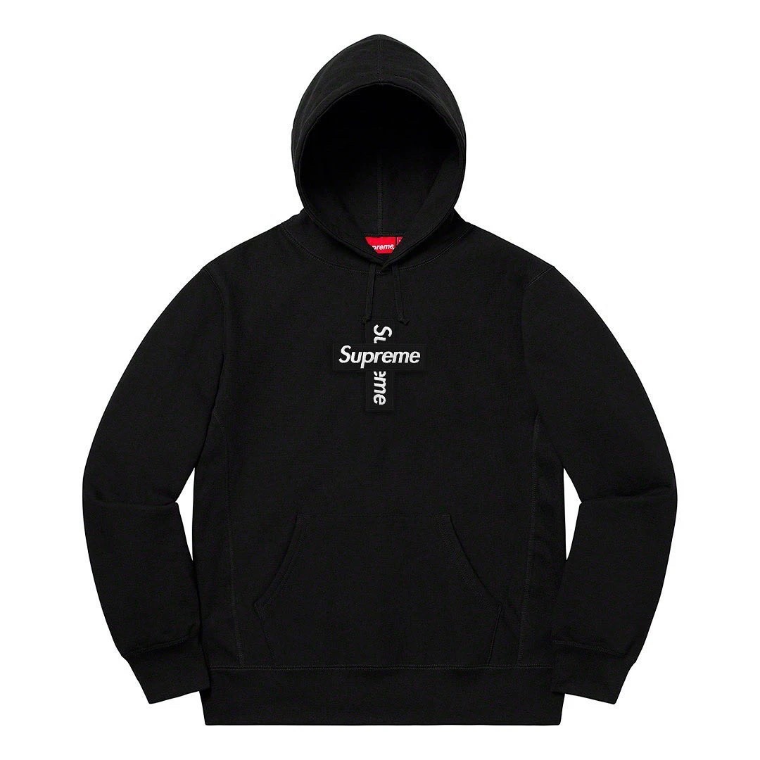 Best Replica SUPREME 20FW CROSS BOX LOGO HOODED SWEATSHIRT - Colareps