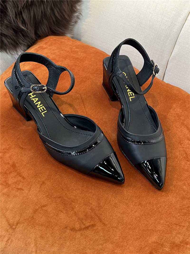 Best Replica chanel mid heel sandals - Colareps