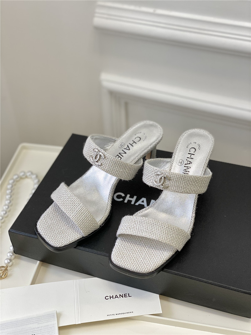Best Replica Chanel second-hand series braided surface sandals - Colareps