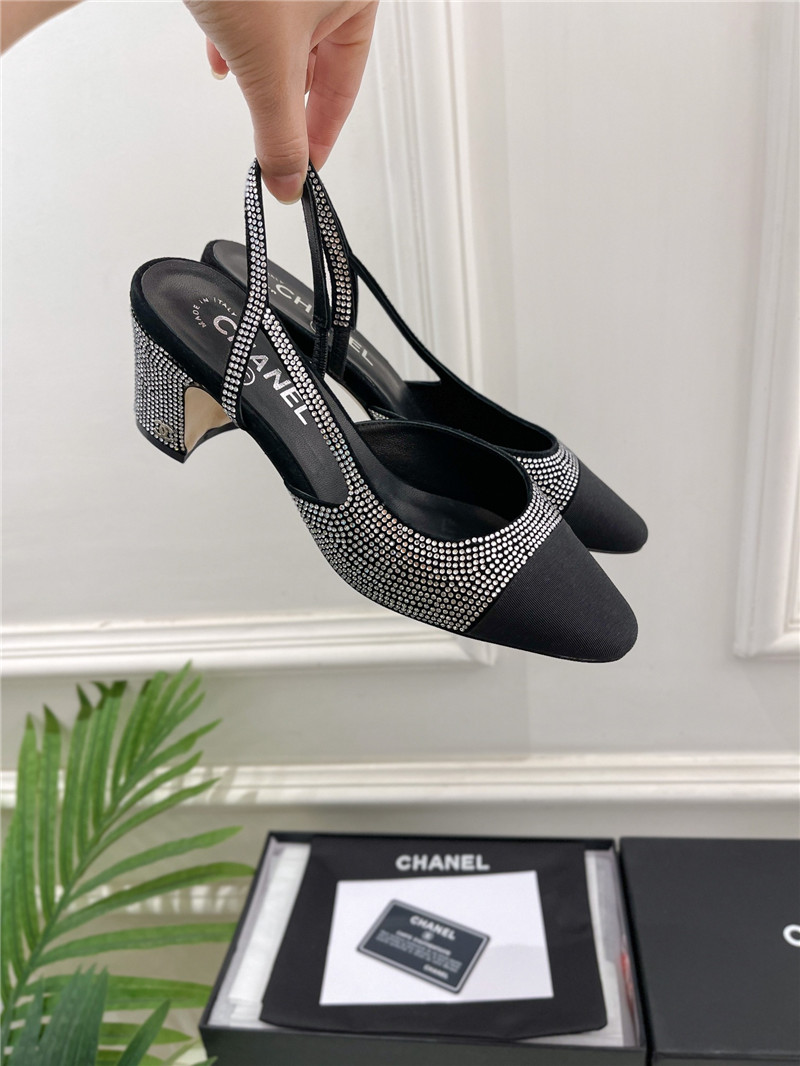 Best Replica chanel counter catwalk hot diamond sandals - Colareps