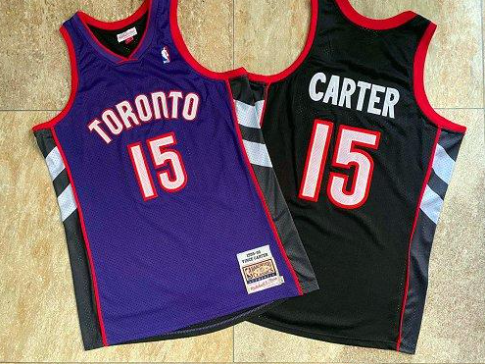 Best Replica VINCE CARTER TORONTO RAPTORS THROWBACK JERSEY - Colareps