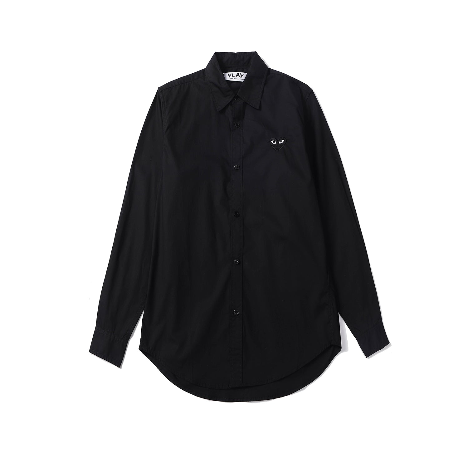 Best Replica Comme Des Garcons Play Embroidered Black Heart Long Sleeve T Shirt 1914 - Colareps