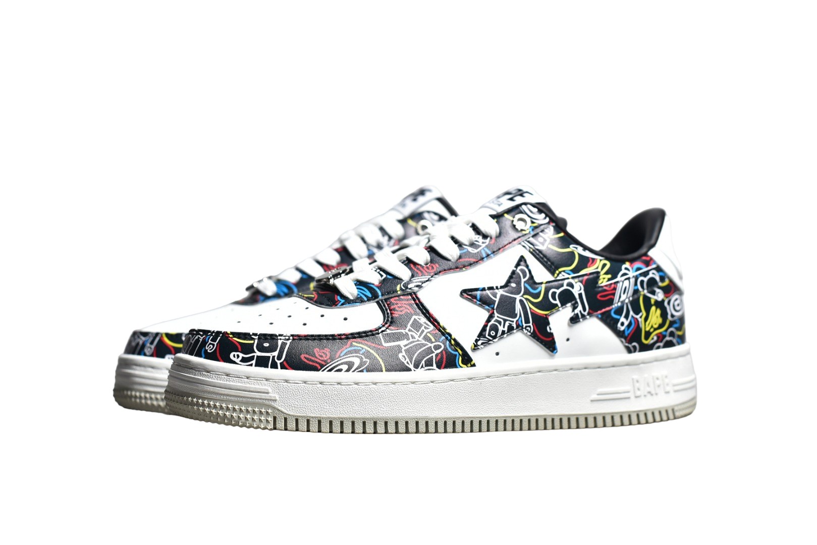 Best Replica A Bathing Ape Bape Sta x Medicom Toy Bearbrick Camo Black - Colareps