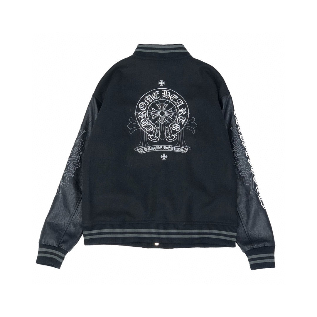 Best Replica Chrome Hearts Varsity Jacket - Colareps