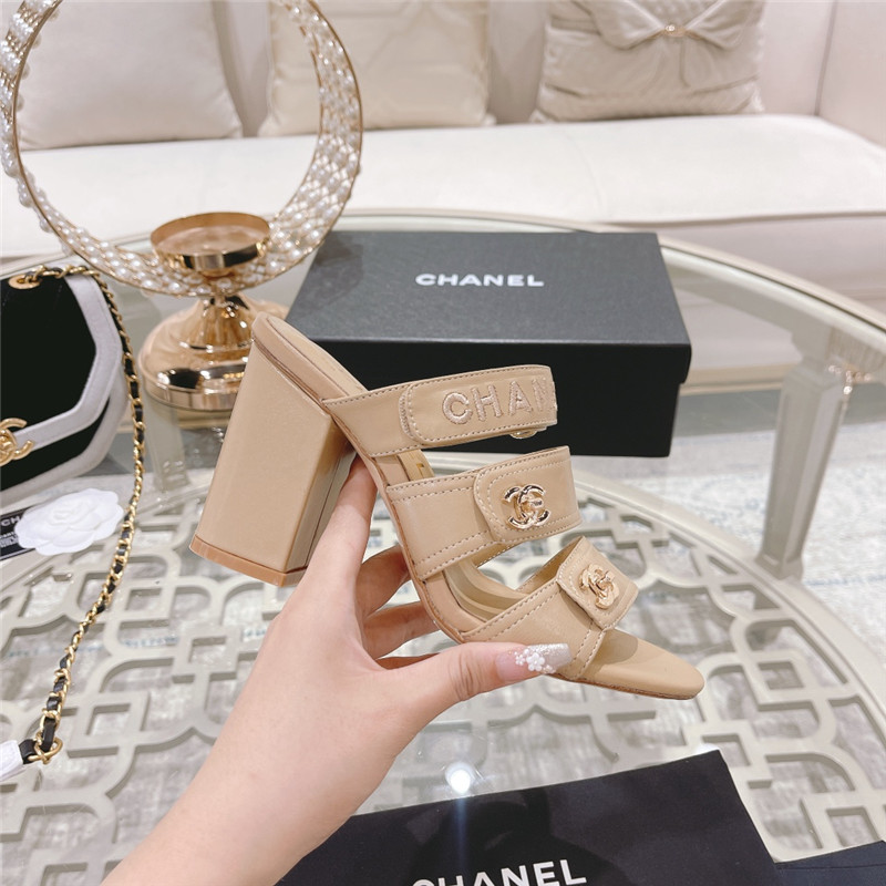 Best Replica Chanel early spring catwalk new high-heeled sandals - Colareps
