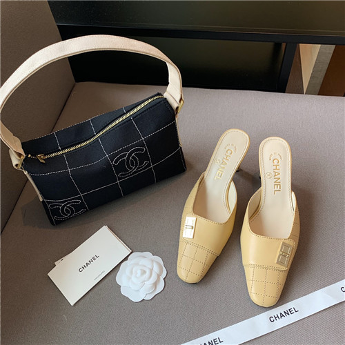 Best Replica chanel high heel sandals slippers - Colareps