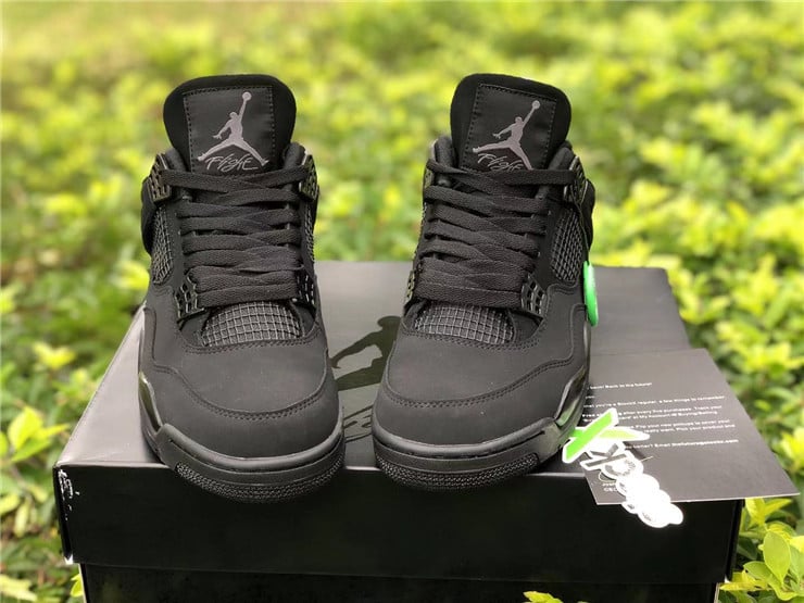 Best Replica Jordan 4  Retro Black Cat Extended size - Colareps