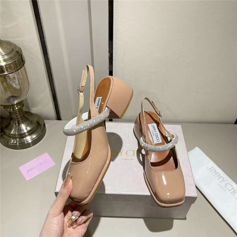 Best Replica Jimmy Choo Rhinestone Sandals - Colareps