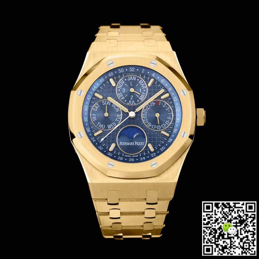 Best Replica Replica Audemars Piguet Royal Oak 26574BA.OO.1220BA.01 1:1 Best Edition APS Factory Blue Dial - Colareps