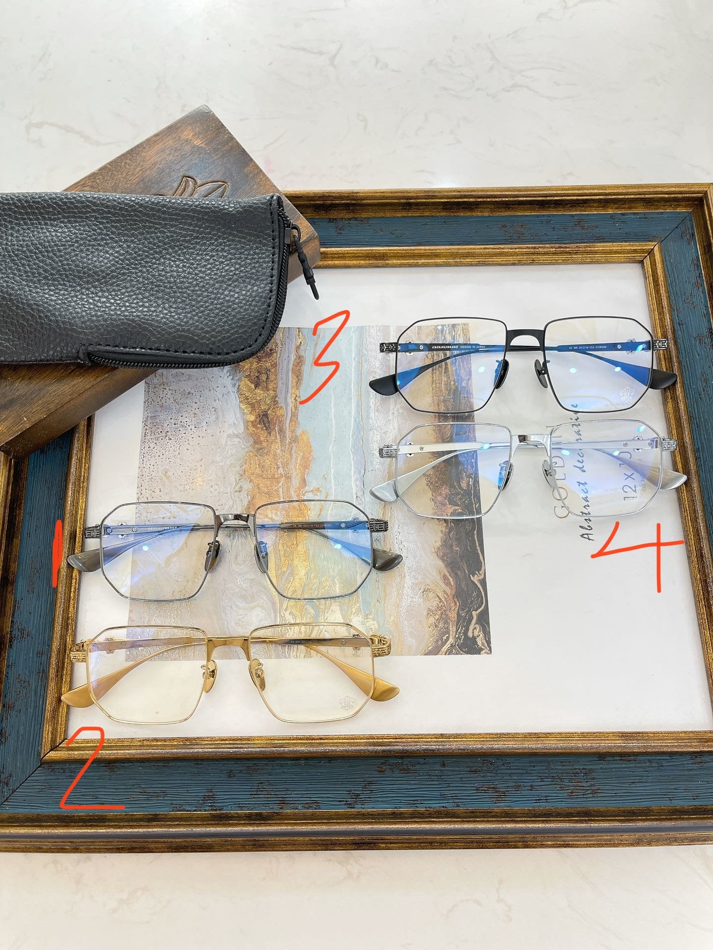 Best Replica Chrome Hearts eyewear/glasses - Colareps