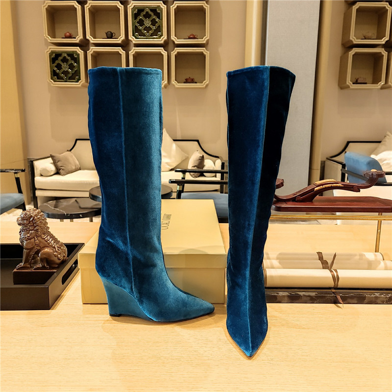 Best Replica jimmy choo Dupes wedge long boots - Colareps
