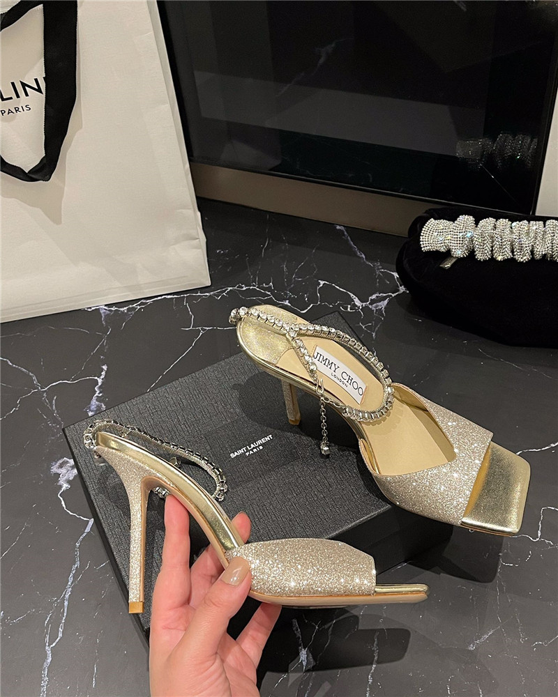 Best Replica Jimmy Choo new ice fish mouth high-heeled sandals - Colareps