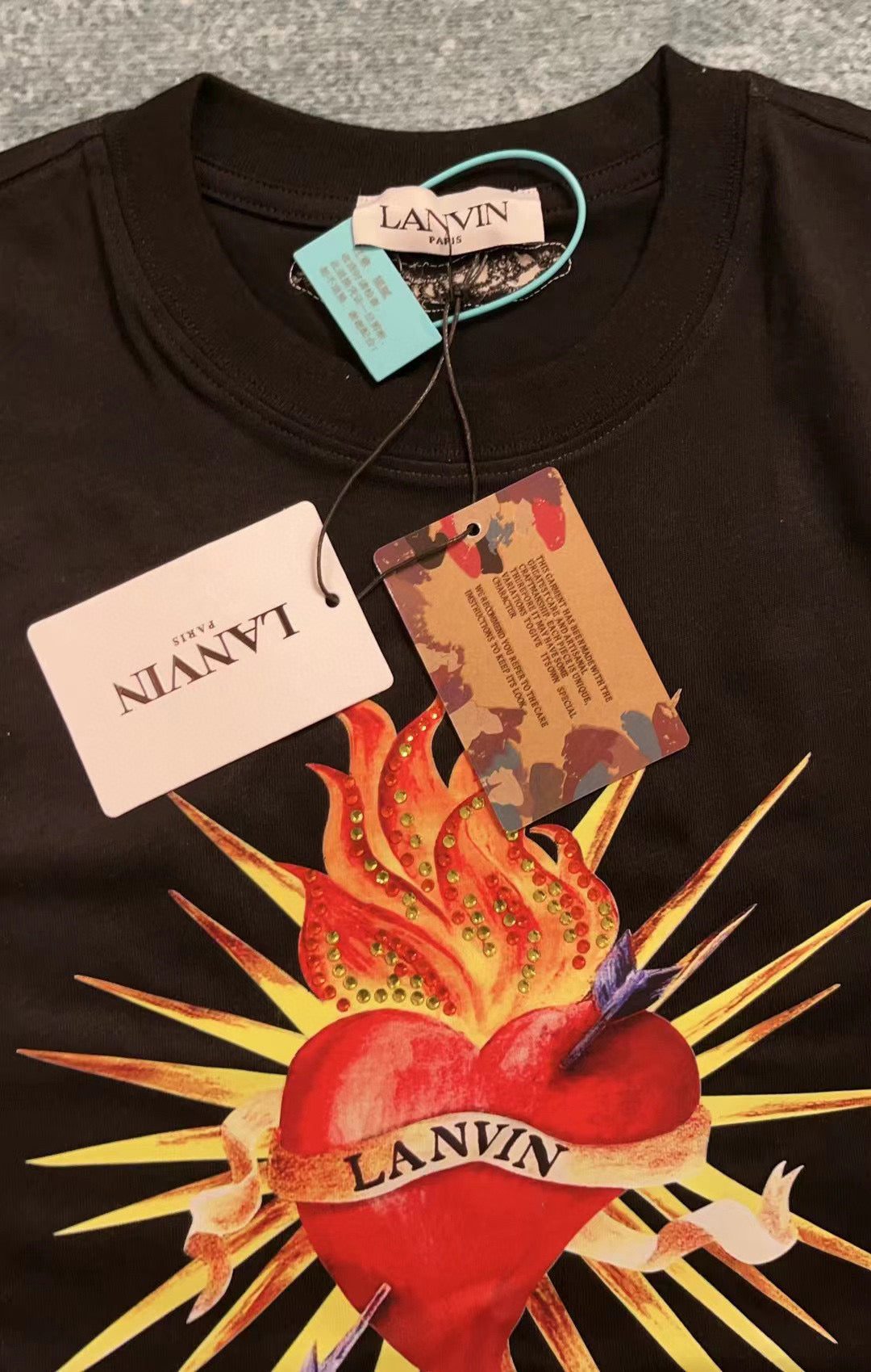 Best Replica Gallery Dept x Lanvin T-shirt - Colareps