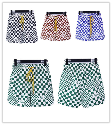 Best Replica Multi-color checkerboard shorts 4 colors - Colareps