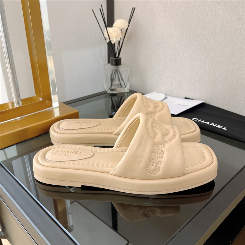 Best Replica chanel flat sandals slippers - Colareps