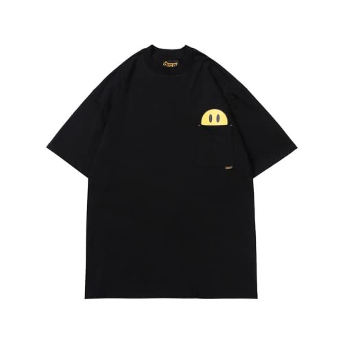 Best Replica Drew Pocket Mascot T-Shirts Black#2590 - Colareps