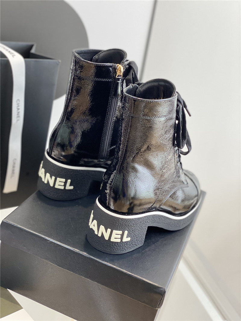 Best Replica chanel classic cowhide ankle boots - Colareps