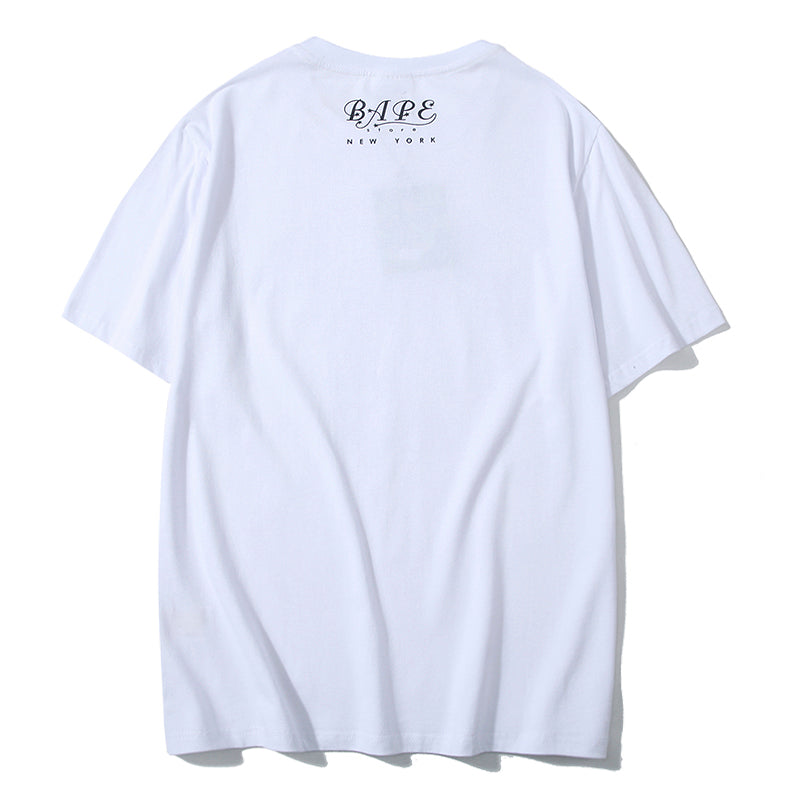 Best Replica Bape x NYC T Shirt Bape Camo Cotton Tee 832 - Colareps