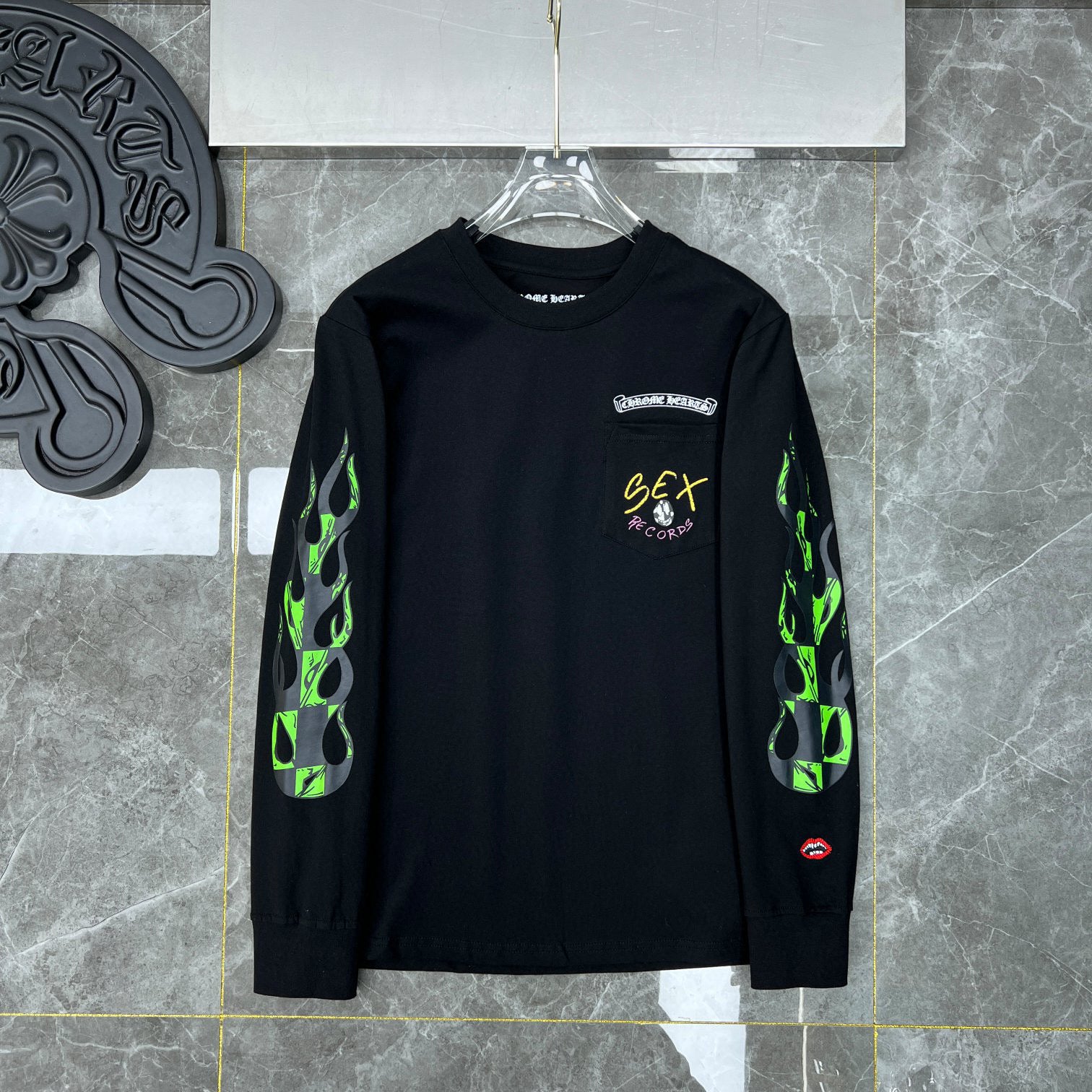 Best Replica Chrome Hearts Replica Sex Records Long Sleeve - Colareps