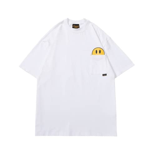 Best Replica Drew Pocket Mascot T-Shirts White #2591 - Colareps