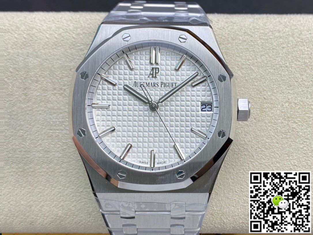 Best Replica Replica Audemars Piguet Royal Oak 15500ST.OO.1220ST.04 1:1 Best Edition ZF Factory White Dial - Colareps