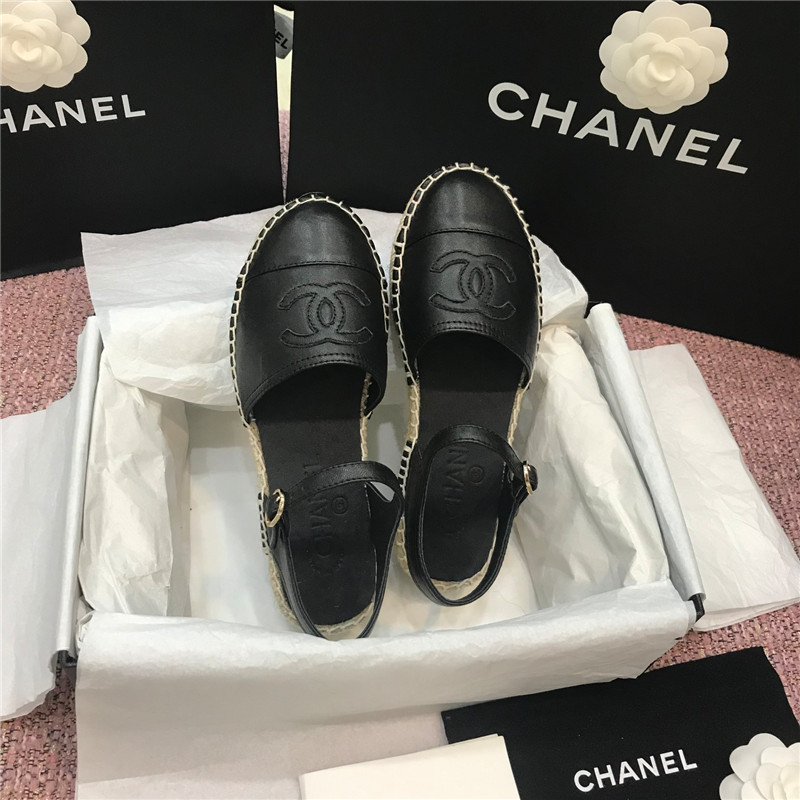 Best Replica chanel classic logo sandals - Colareps