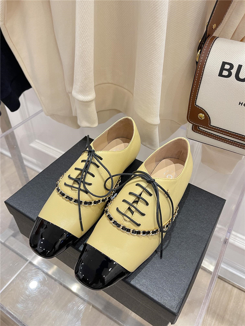 Best Replica chanel chain flat shoes - Colareps