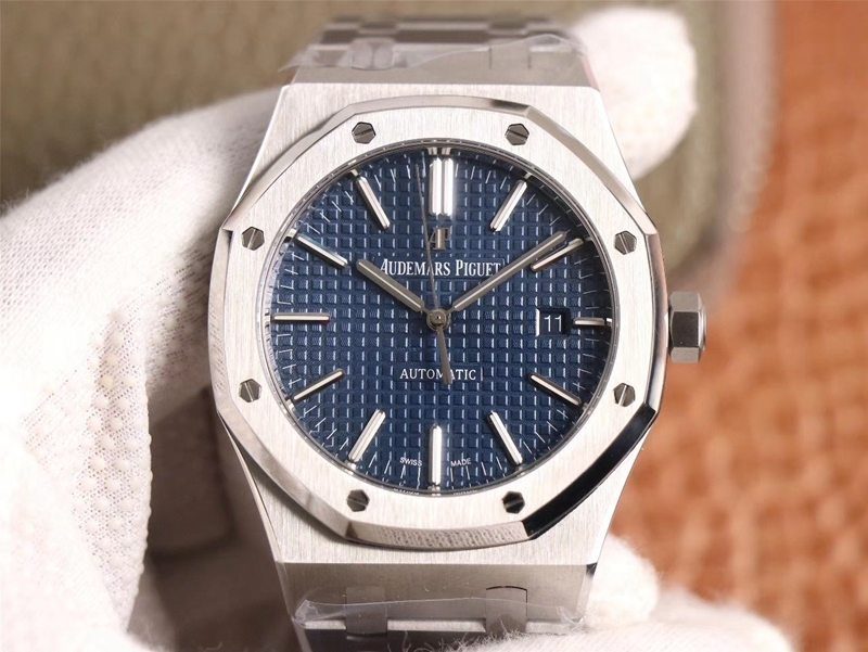 Best Replica Replica Audemars Piguet Royal Oak 15400ST.OO.1220ST.03 1:1 Best Edition ZF Factory Blue Dial Swiss ETA3120 - Colareps