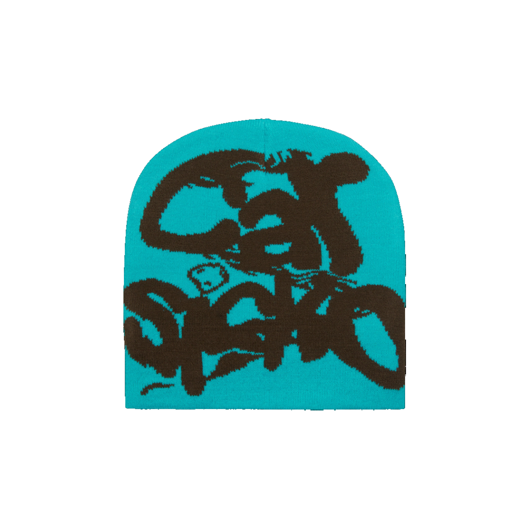 Best Replica BEANIE WORLD TURQUOISE/BROWN - Colareps
